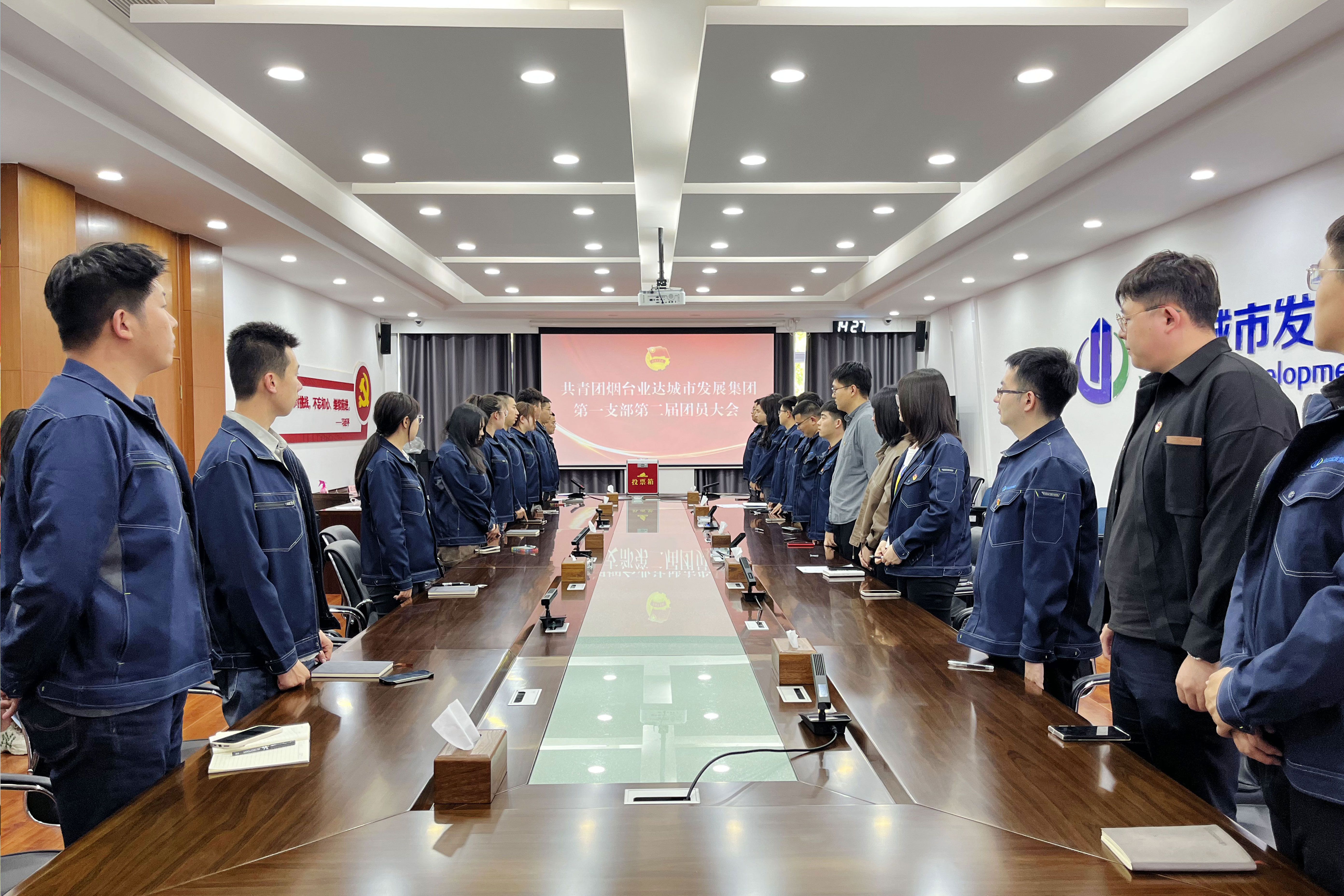 业达城发集团团委各辖属团支部 圆满完成换届选举工作